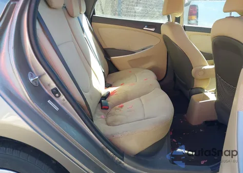 2012 Hyundai Accent Gls z USA, uszkodzony, nr VIN KMHCT4AE4CU042492